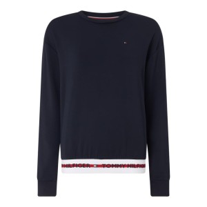 Bluza z dzianiny dresowej z mieszanki modalu