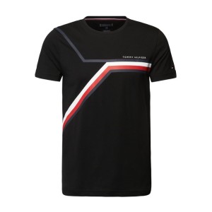 T-shirt z bawełny ekologicznej z nadrukiem z logo