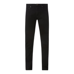 Jeansy o kroju straight fit z dodatkiem streczu model ‘Denton’