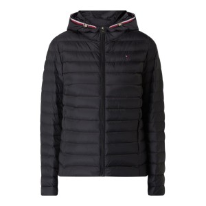 Kurtka puchowa z odpinanym kapturem – wodoodporna