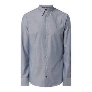 Koszula biznesowa o kroju regular fit z bawełny ekologicznej