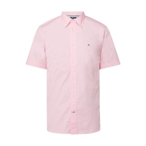 Koszula casualowa o kroju regular fit z popeliny z krótkim rękawem