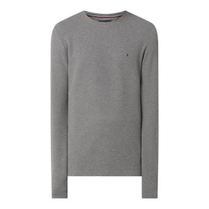 Bluzka z długim rękawem i logo