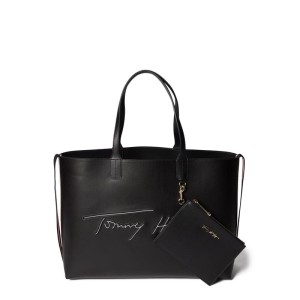 Torba shopper z detalami z logo