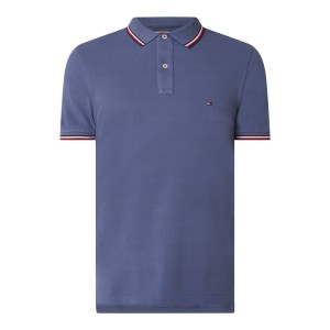 Koszulka polo o kroju slim fit z bawełny ekologicznej
