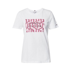 T-shirt z czystej bawełny ekologicznej z nadrukiem z logo