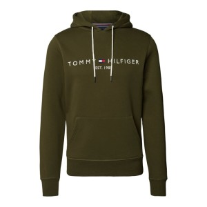 Bluza z kapturem z wyhaftowanym logo