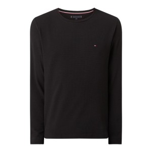 Bluzka z długim rękawem i logo