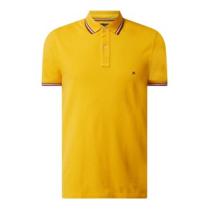 Koszulka polo o kroju slim fit z bawełny ekologicznej