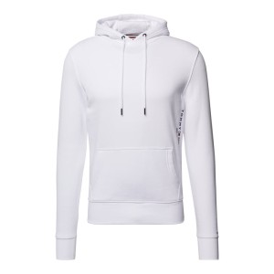 Bluza z kapturem z mieszanki bawełny z wyhaftowanym logo