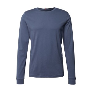 Bluzka z długim rękawem z bawełny ekologicznej z nadrukiem z logo