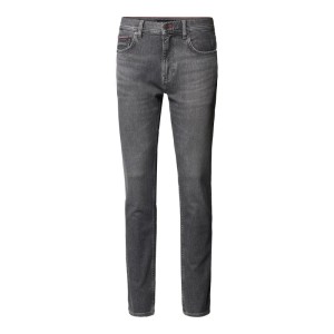 Jeansy o kroju straight fit z 5 kieszeniami model ‘Denton’