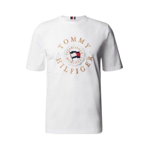 T-shirt z wyhaftowanym logo