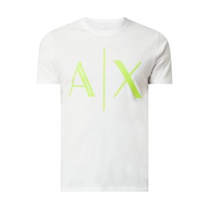 T-shirt o kroju slim fit z bawełny
