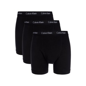 Bokserki w stylu retro o kroju classic fit w zestawie 3 szt. — długie nogawki