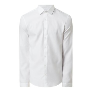 Koszula biznesowa o kroju Slim Fit z bawełny