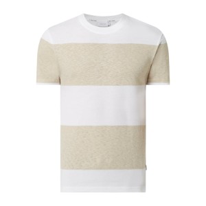 T-shirt z dodatkiem lnu