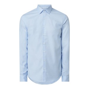 Koszula biznesowa o kroju slim fit z dodatkiem streczu