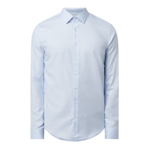 Koszula biznesowa o kroju slim fit z dodatkiem streczu