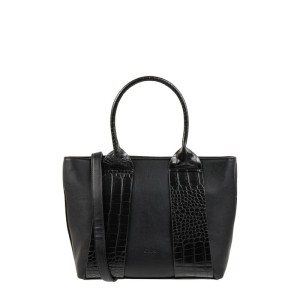 Torba shopper z materiału skóropodobnego
