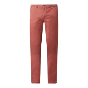 Chinosy o kroju modern fit z dodatkiem streczu model ‘Benito’