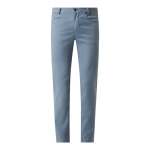 Spodnie o kroju modern fit z dodatkiem streczu model ‘Bill’