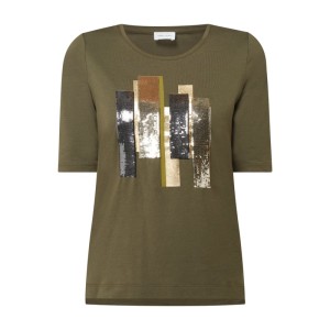 T-shirt z cekinami