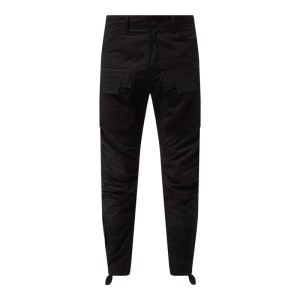 Spodnie cargo o kroju straight tapered fit z bawełny