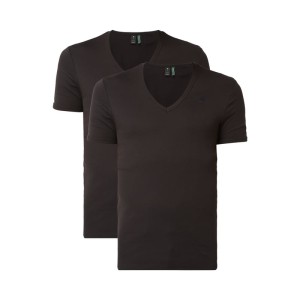 T-shirt o kroju slim fit z organicznej bawełny