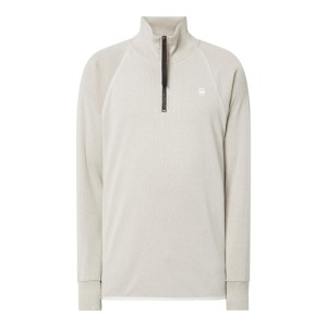 Bluza z kołnierzem o kroju regular fit z bawełny ekologicznej model ‘Jirgi’