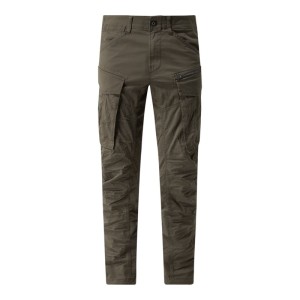 Spodnie cargo o kroju straight tapered fit z dodatkiem streczu model ‘Rovic’