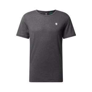 T-shirt z dżerseju slub z wyhaftowanym logo