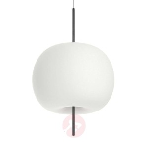 Kundalini Kushi lampa wisząca Ø 43 cm czarna/biała