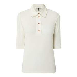 T-shirt z falbanami