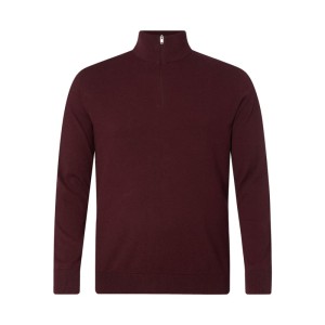 Bluza z kołnierzem z bawełny model ‘Berg’