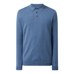 Koszulka polo z bawełny pima model ‘Berg’