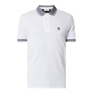 Koszulka polo o kroju slim fit z bawełny ekologicznej model ‘Wist’