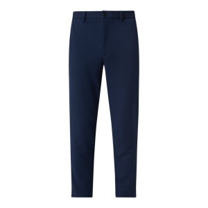 Spodnie do garnituru o kroju slim tapered fit z dodatkiem streczu model ‘Coby’