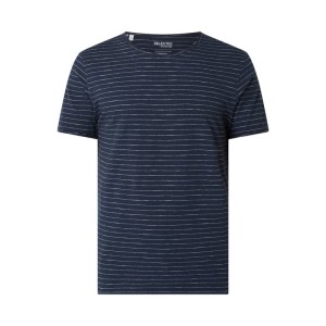 T-shirt z mieszanki bawełny ekologicznej model ‘Morgan’