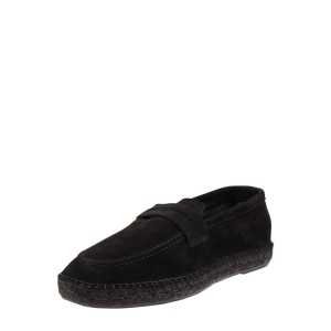 Mokasyny ze skóry welurowej