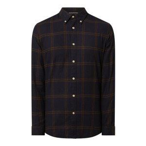 Koszula flanelowa o kroju slim fit z bawełny