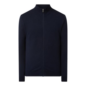 Kurtka z dzianiny z bawełny pima model ‘Berg’