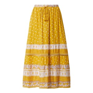 Długa spódnica z ozdobnymi tasiemkami model ‘Ameera’