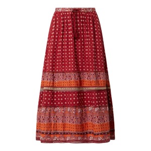 Długa spódnica z ozdobnymi tasiemkami model ‘Ameera’