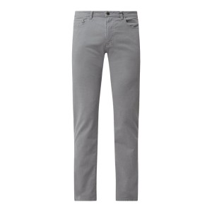 Spodnie o kroju regular fit z dodatkiem streczu