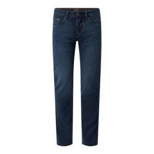 Jeansy o kroju straight fit w odcieniu Light Denim model ‘Houston’