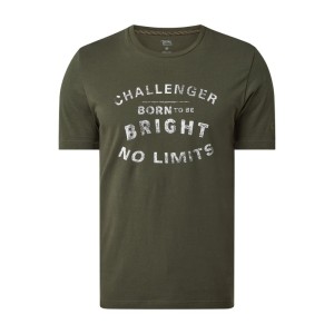 T-shirt z nadrukiem z logo