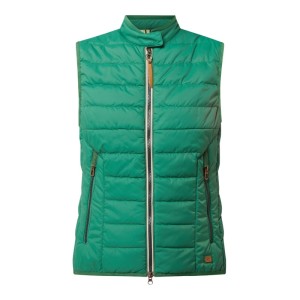 Kamizelka pikowana z zamkiem błyskawicznym dwustronnym — wodoodporna