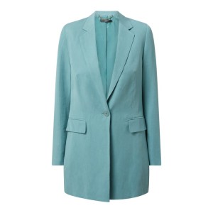 Długi żakiet z mieszanki lyocellu i lnu