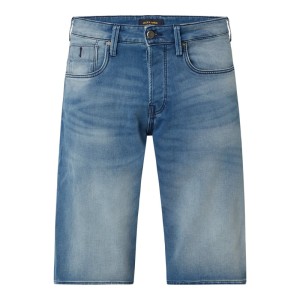 Szorty jeansowe o luźnym kroju z dodatkiem streczu model ‘Iron’